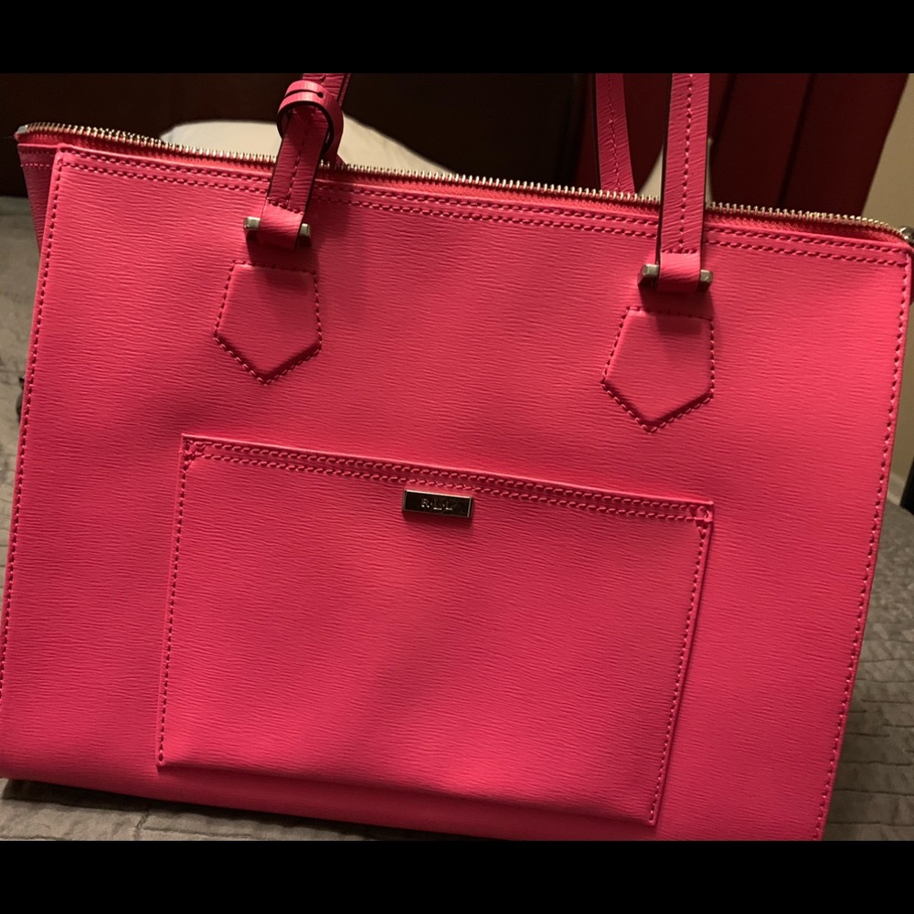 Ralph Lauren pink tote